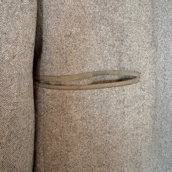 Vintage Circle S Ranch Western Wear Wool Suede Blazer Sport Coat 42L Elbow patch - Picture 9 of 16